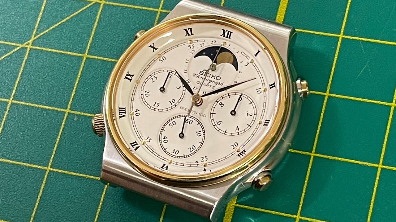 For DM: Seiko 7A48-7000 Moonphase servicing