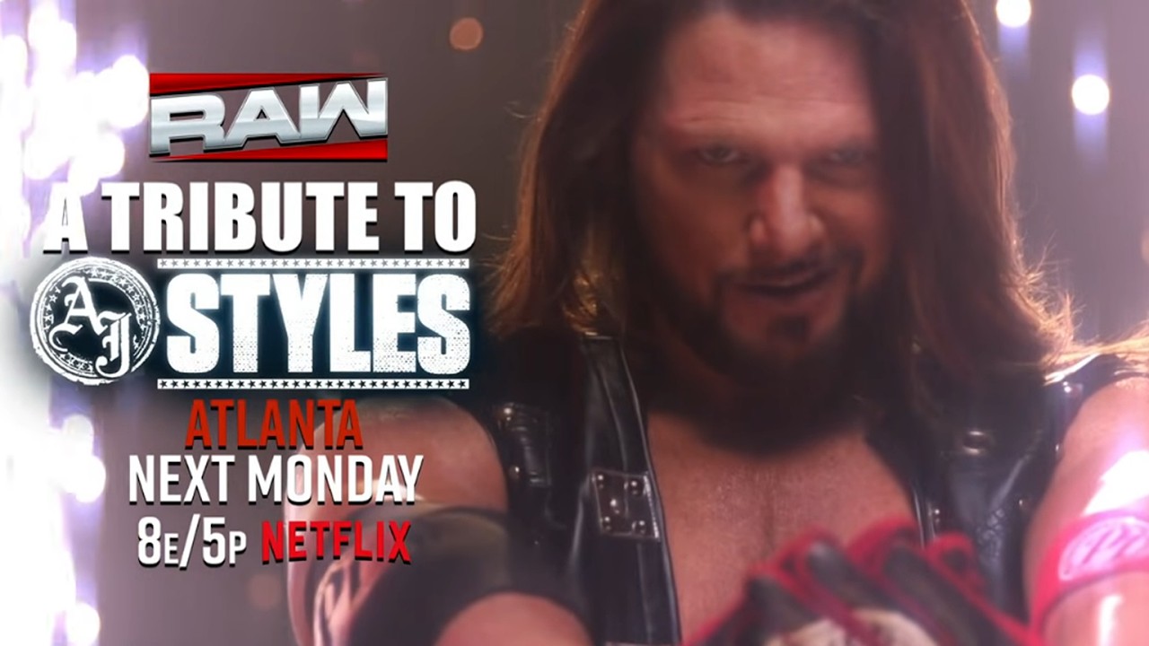 A special AJ Styles Tribute comes on Raw next Monday