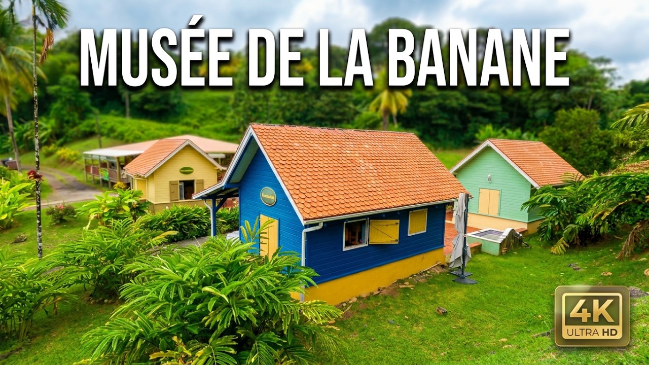 Martinique in 4K- Musée de la banane à Sainte-Marie
