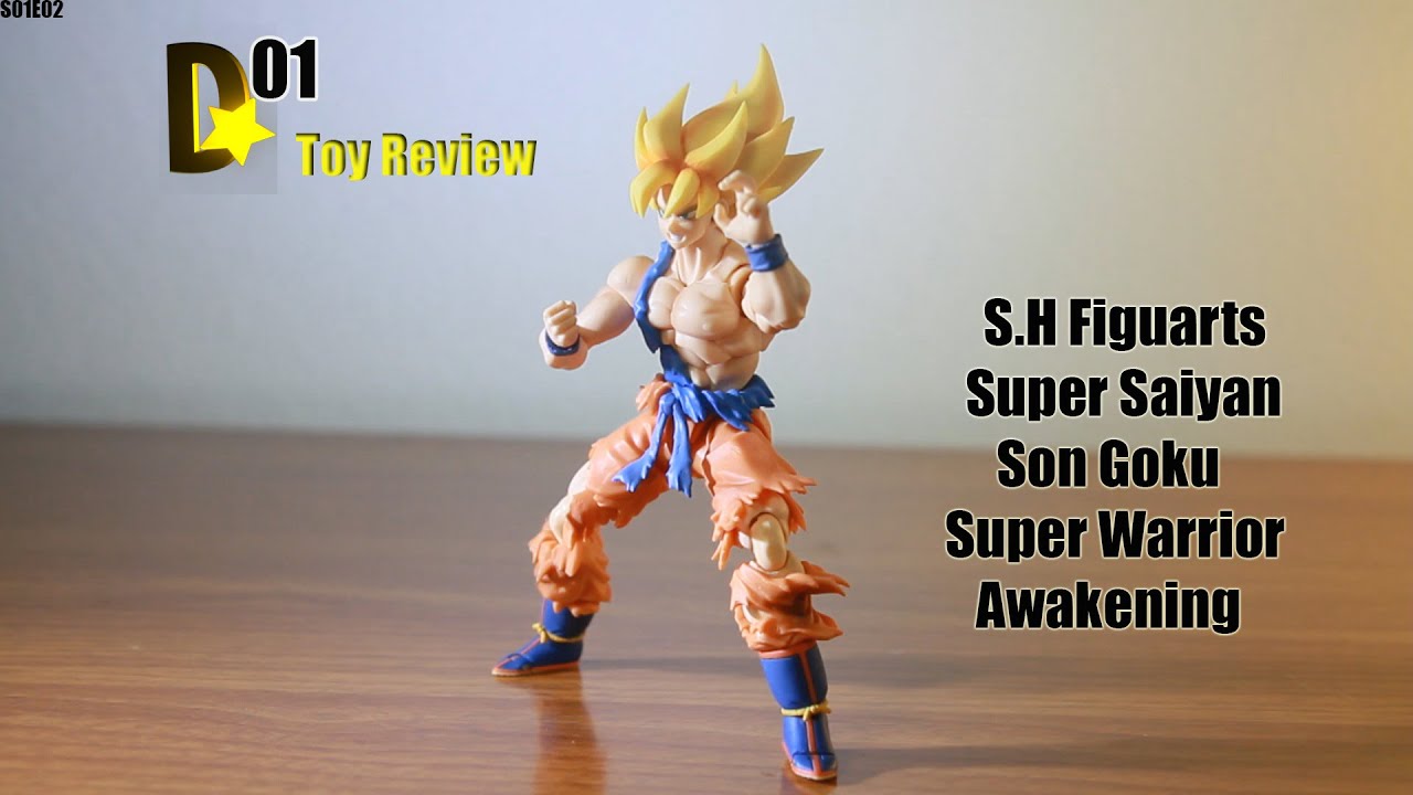 (S01E02) Toy Review: Bandai S.H. Figuarts Son Goku Super Warrior Awakening