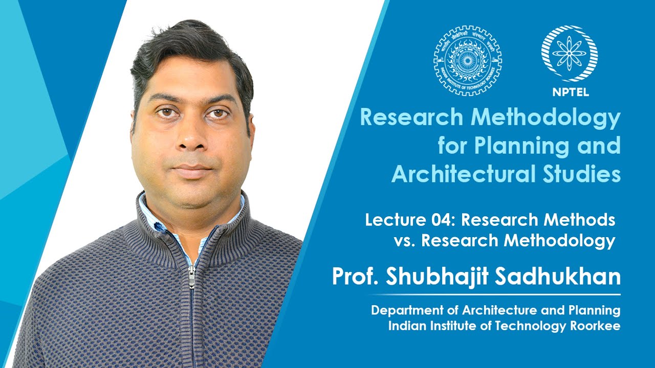 Lecture 04: Research Methods vs Research Methodology