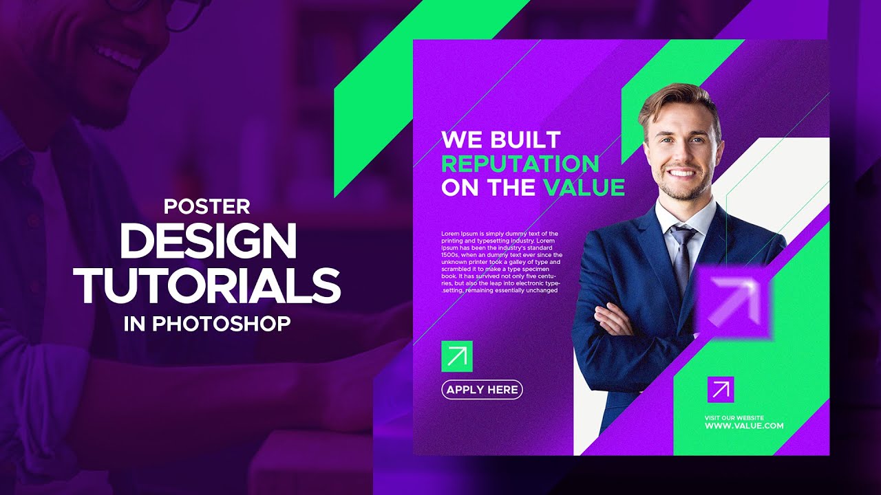 Business and Corporate Flyer Design in Photoshop | Photoshop