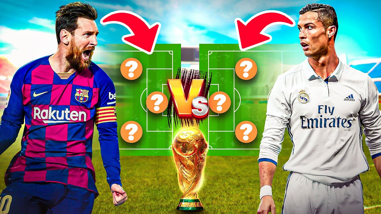 جنگ تیم منتخب مسی و رونالدو در PES 21😱تیم کی میبره؟!🔥🏆
