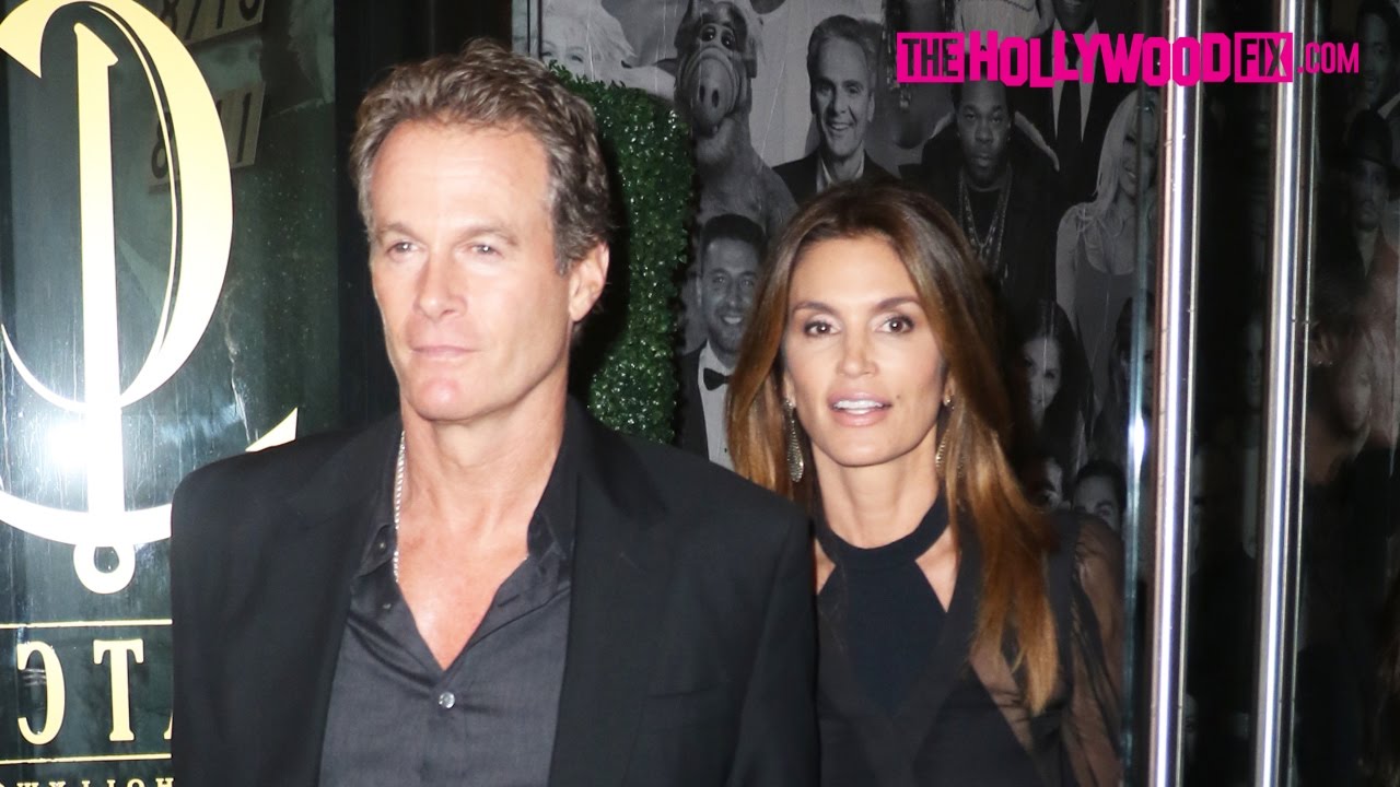 Cindy Crawford & Rande Gerber Attend The Marie Claire Image Awards At Catch 1.10.17