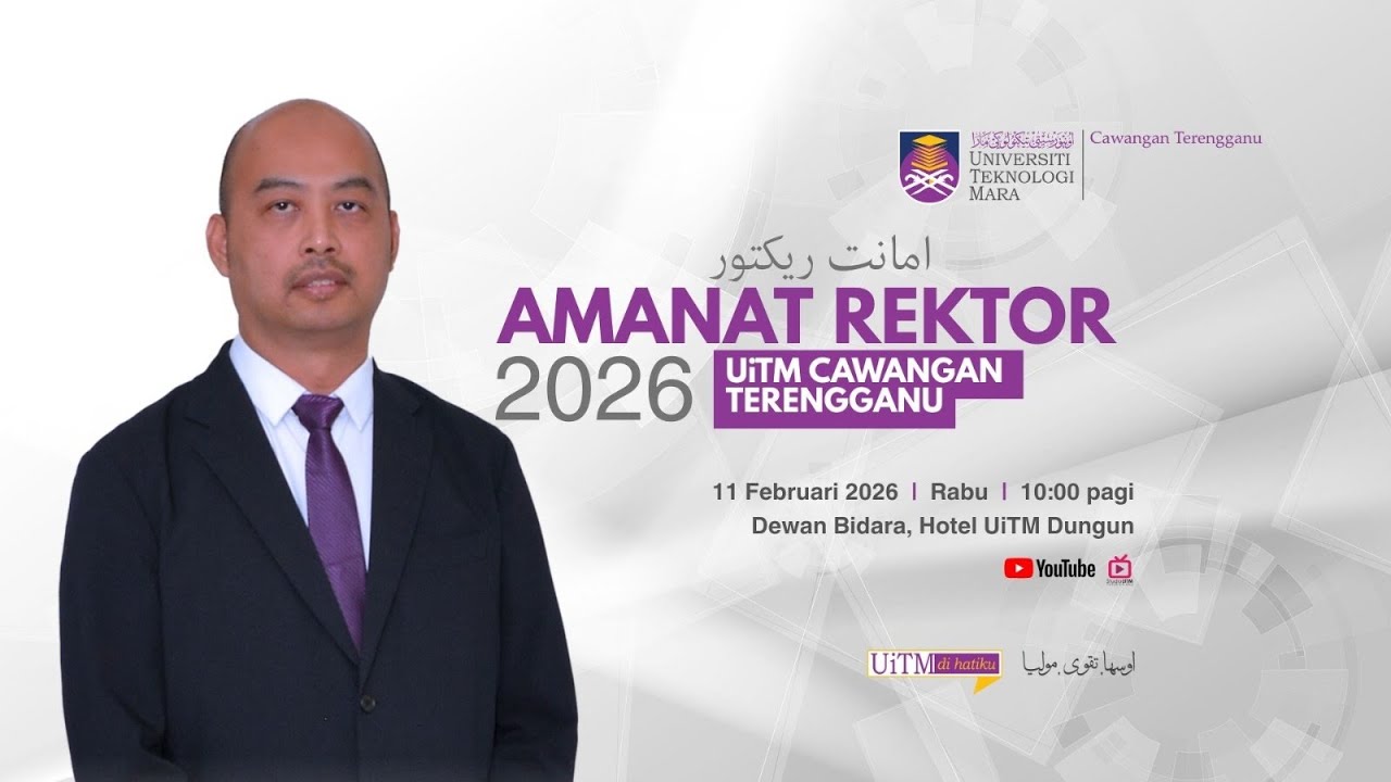 Amanat Rektor 2026 : Universiti Unggul Pemacu Bumiputera Profesional