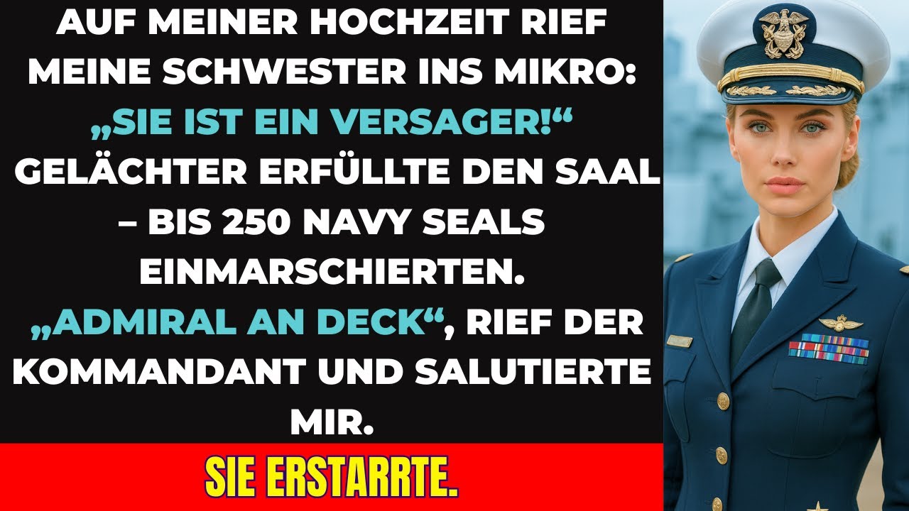 Die Braut verspottete mich – Sekunden später marschierten 250 Navy SEALs in den Saal!