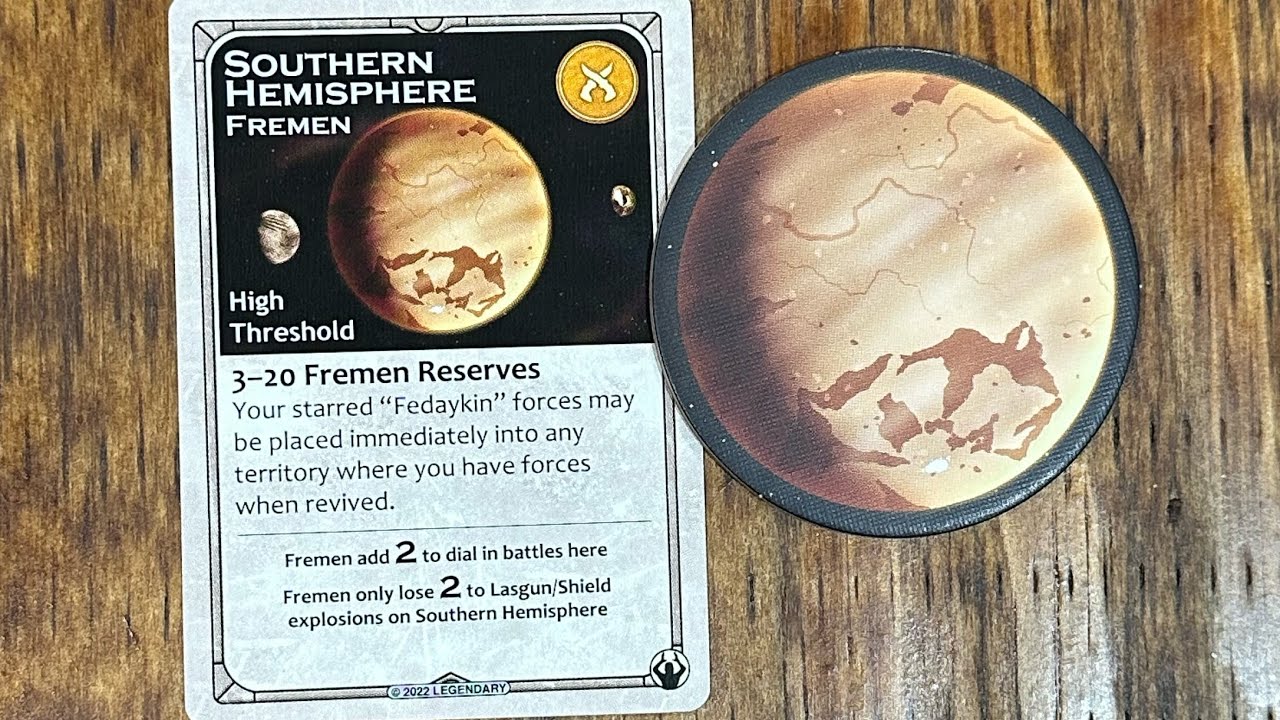 Southern Hemisphere of Arrakis - Homeworld in Dune