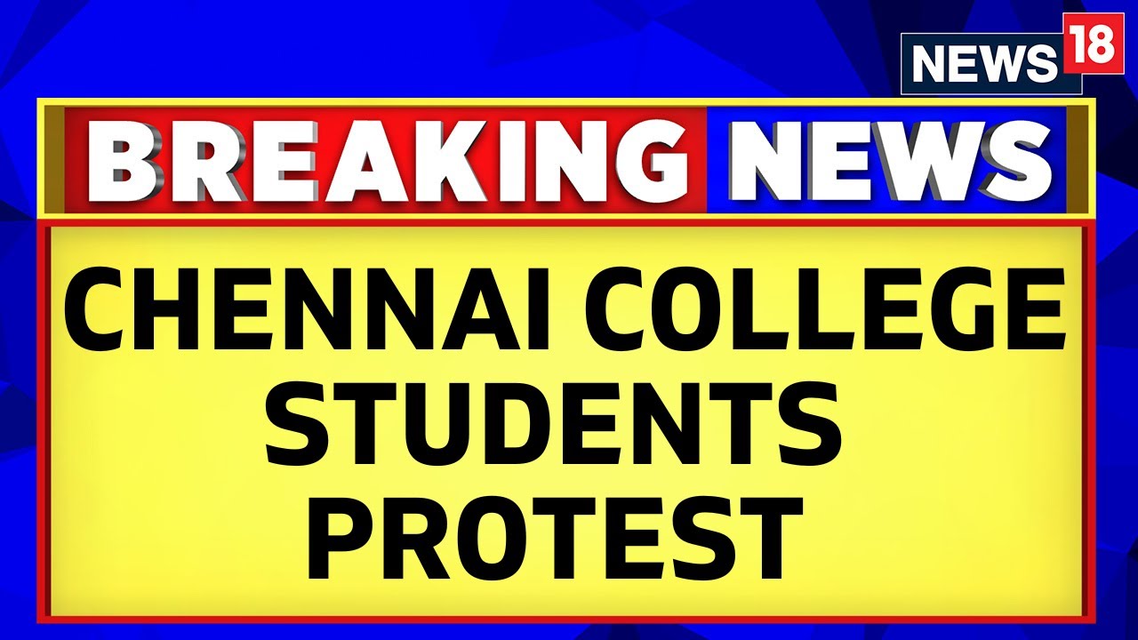 Students Protesting at Kalakshetra Foundation College | Chennai Protest Against Sexual Harassment