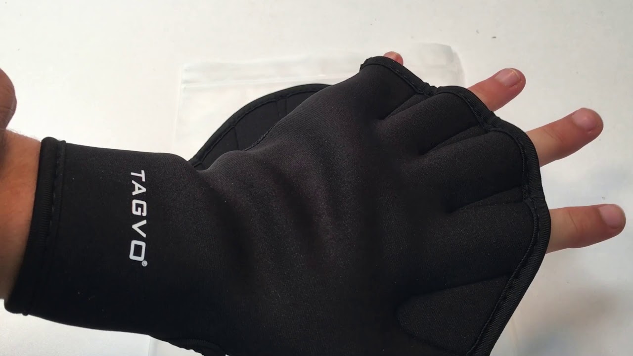 TAGVO Aquatic Webbed Gloves Men Women Adult Children Water Resistance Training Swimming Beach Pool