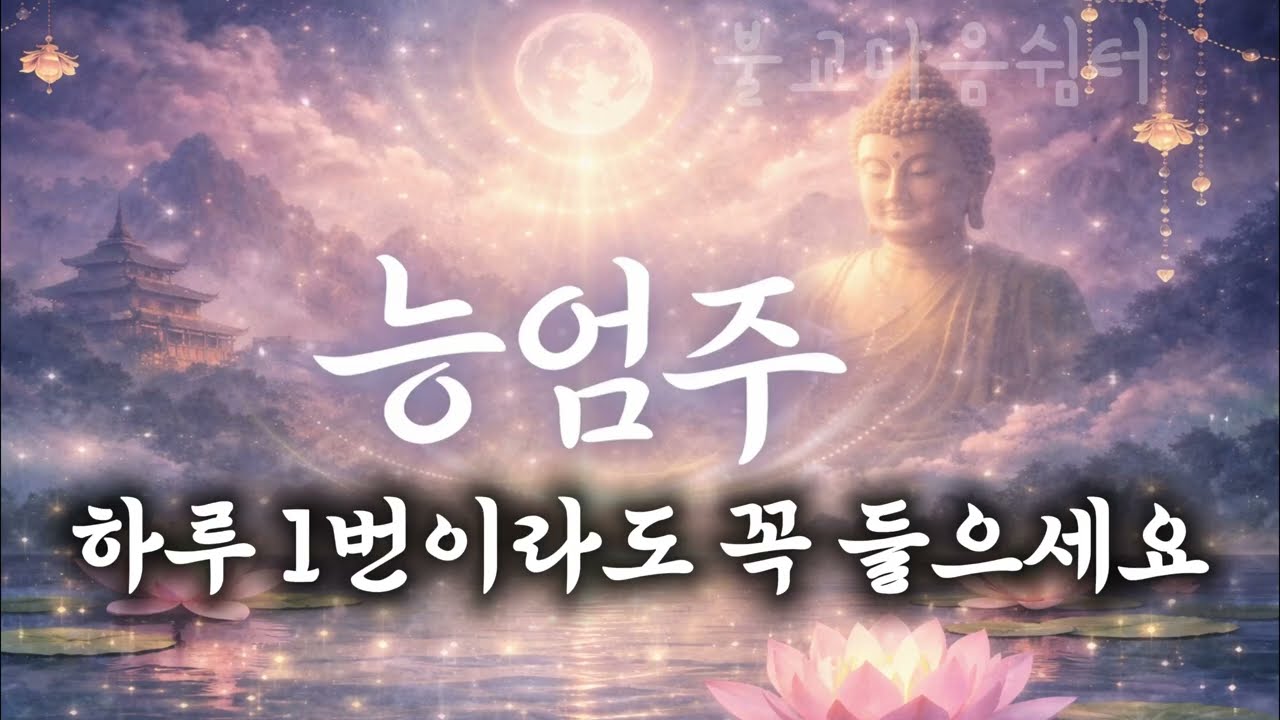 능엄주 I 하루에 1번만 들어도 운의 흐름이 달라집니다 #불경 #불교음악 #불교명상 #불교경전 #불교 #불교명언 #불교진언 #부처님 #관세음보살 #지장보살 #힐링음악 #힐링 #명상