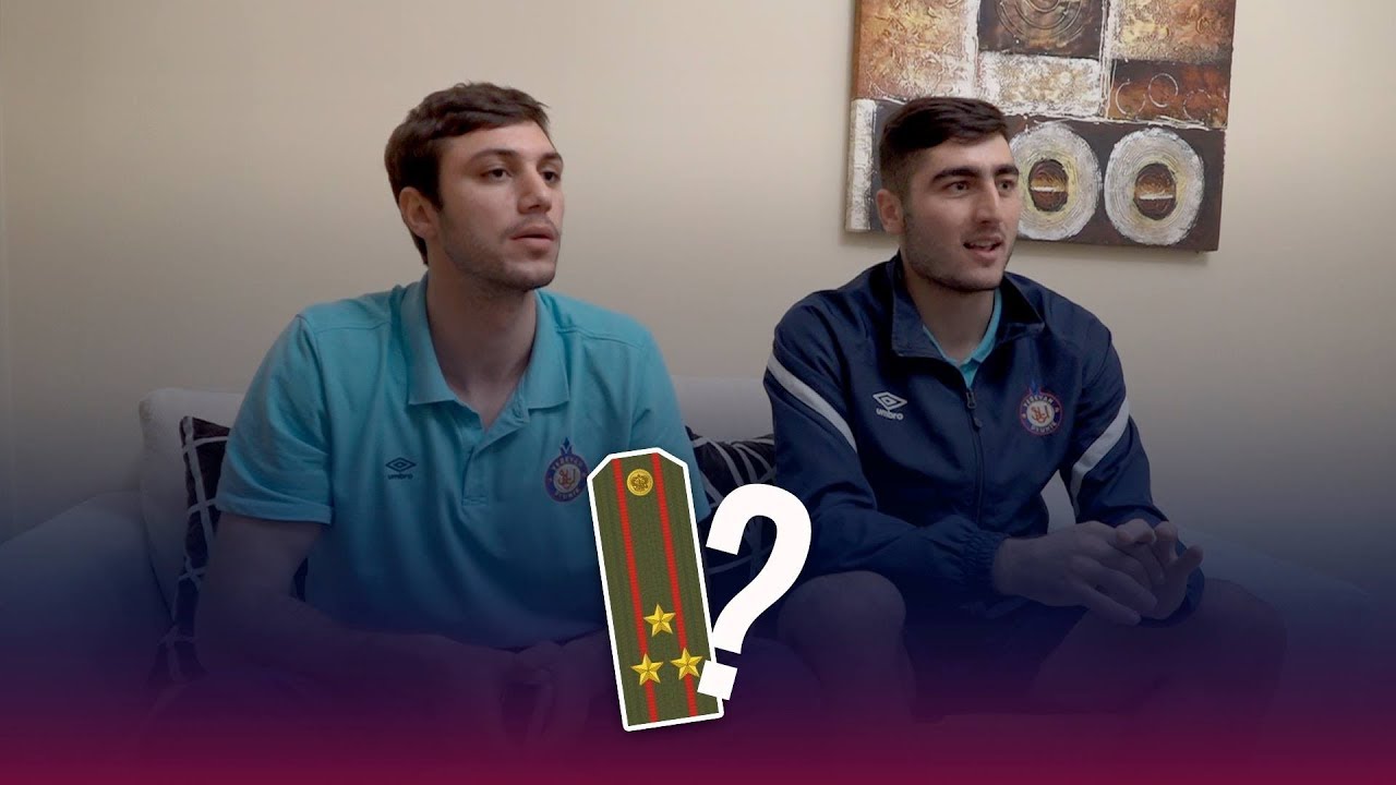Epaulet challenge | feat. Gor Manukyan and Sevak Aslanyan