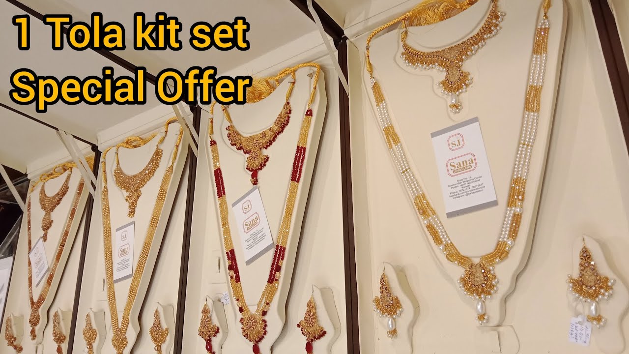 1 Tola kit set /Necklace set/