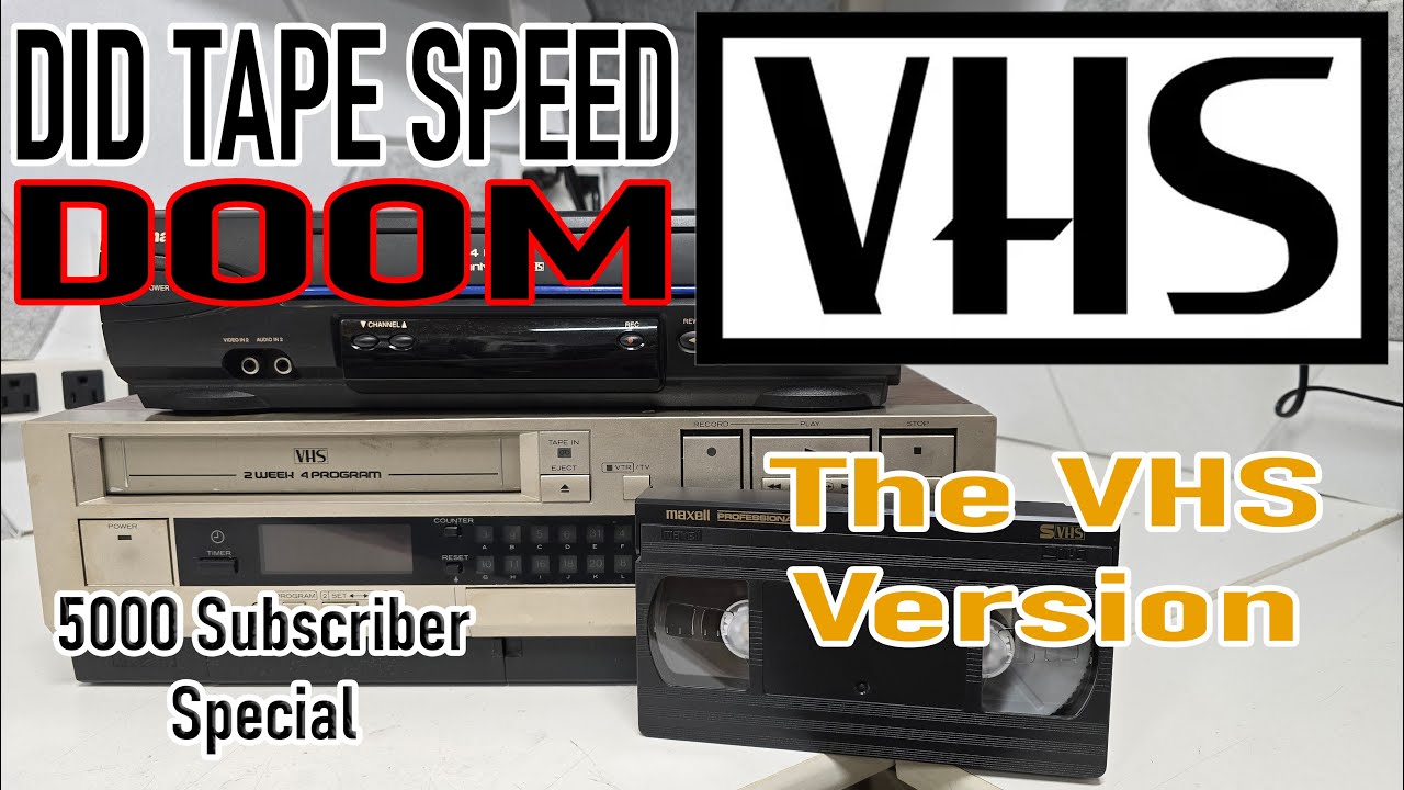 The Magic of VHS and how SLP/EP May Have Ruined It - VHS Produced Version - 5K Subscriber Special