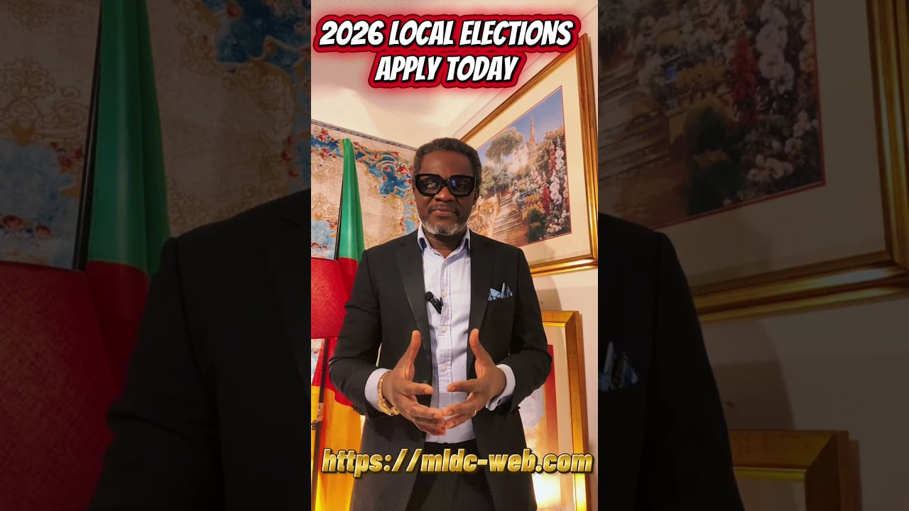 YOUNG CAMEROONIAN, REGISTER WITH THE MLDC TODAY FOR THE 2026 LOCAL ELECTIONS