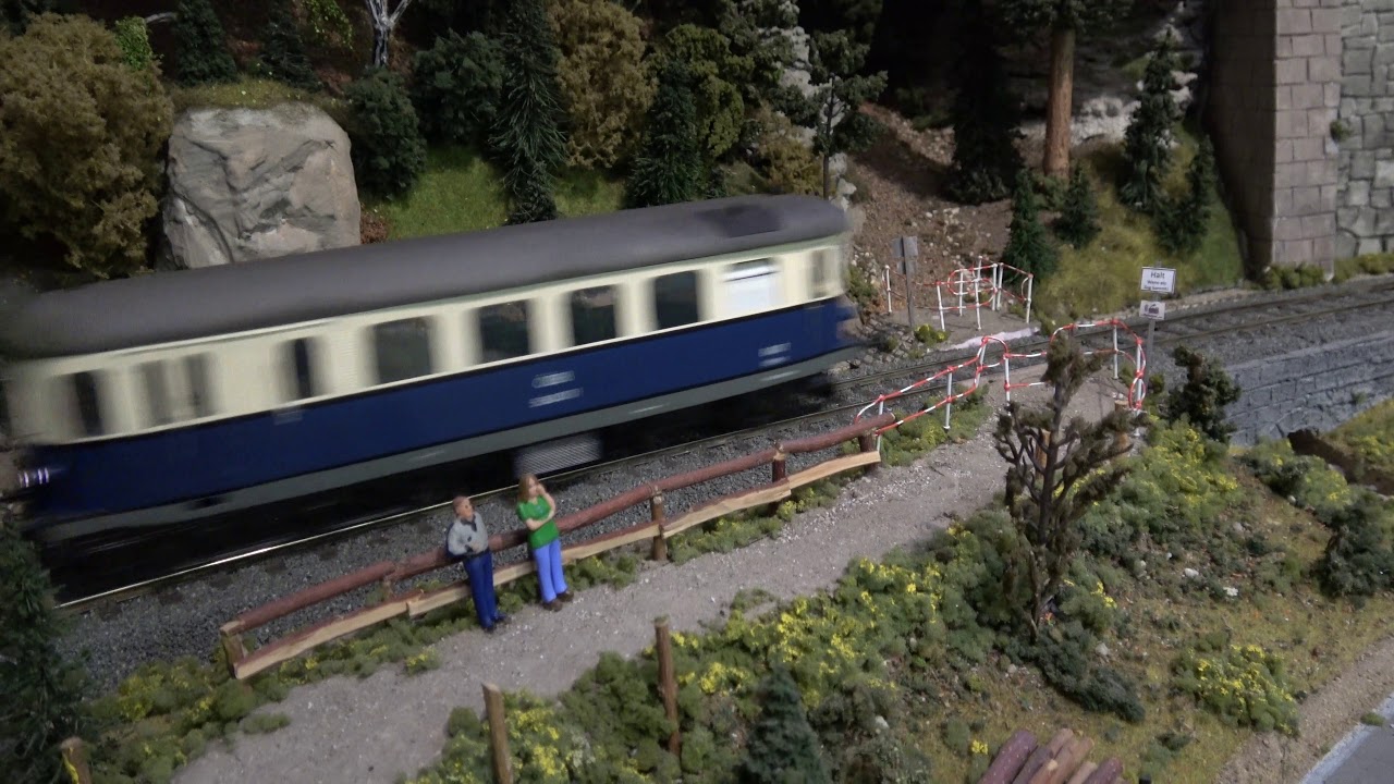 Modelleisenbahn - Spur N Schauanlage der E&Ouml;EMK Wien