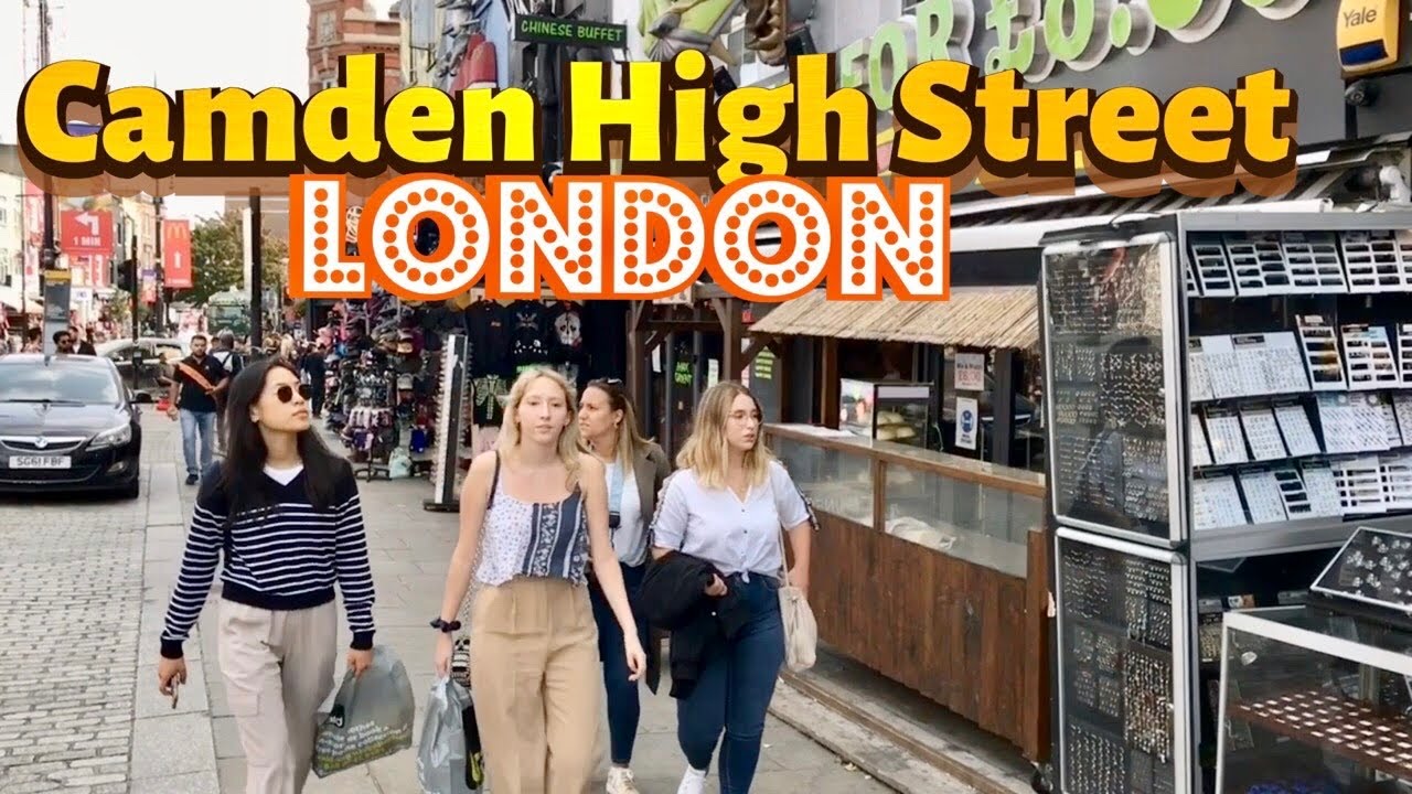 4K LONDON WALK 2020 | Camden Town High Street London Walking Tour
