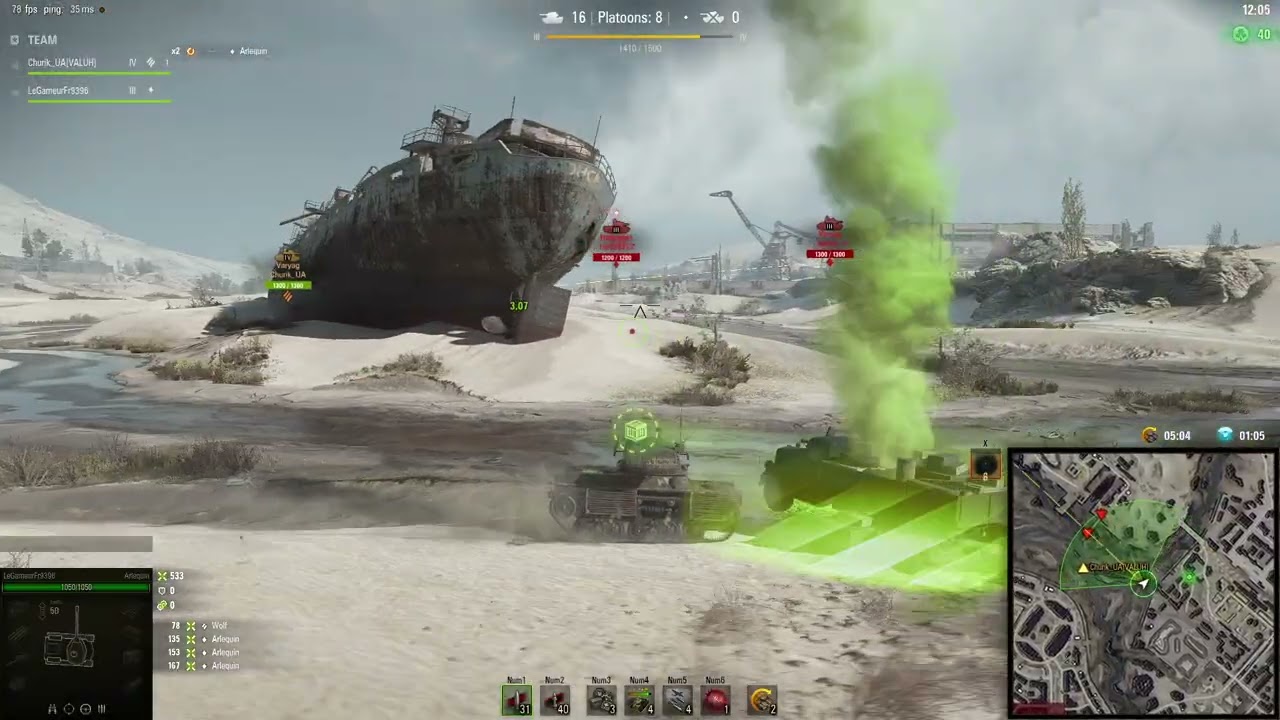WoT PC || Steel Hunter March 2026 - Arzagir 4.04 : Arlequin #2 || Random Platoon