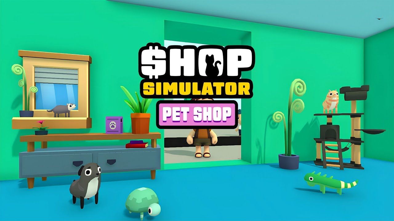 Opening Our NEW Pet Shop! Boxing Up Animals To Sell To Happy Customers | Shop Simulator Pet Shop!