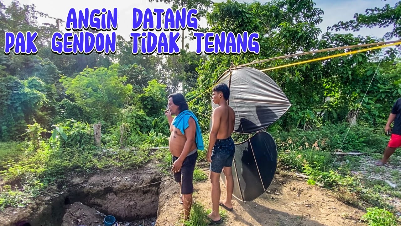 PAK GENDON - Seminggu Baru Bisa Terbang Layangan 😀