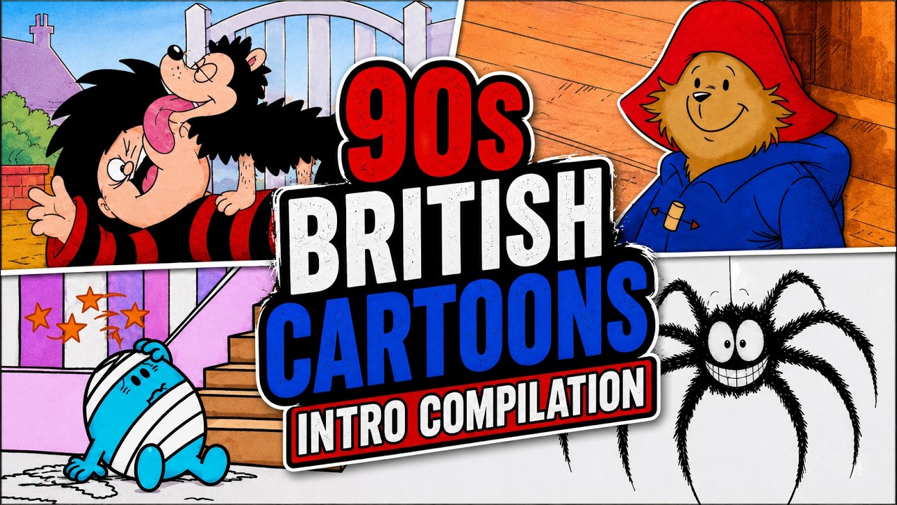 90s British Cartoons Intro Compilation