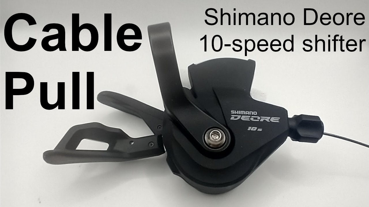 Shimano Deore 10-speed Shifter Cable Pull