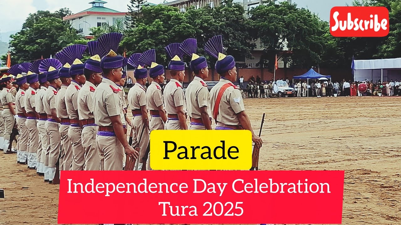 #independenceday #tura #highlights 15th August Parade, 79th  Independence Day Celebration Tura 2025