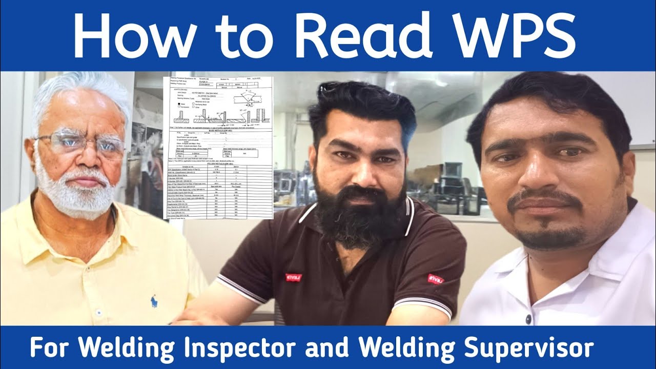 How to Read WPS | Welding Procedure Specification | welding Inspector | welding Supervisor | Welder
