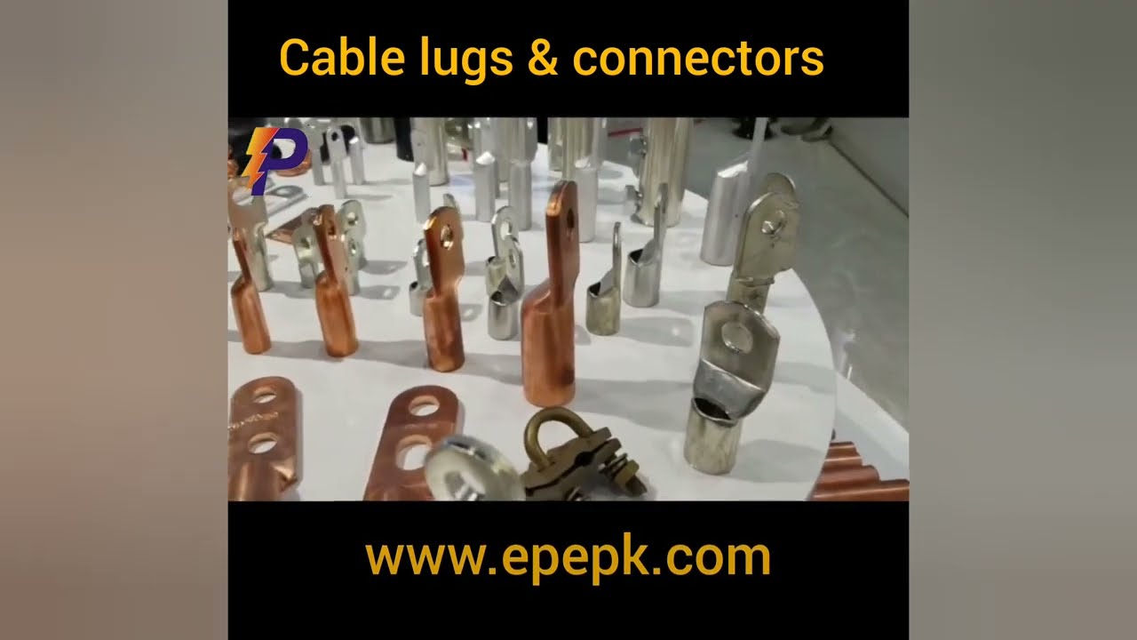 Cable lugs and connectors | Electric power Engineering | Cable lugs and accessories #cablemanagement