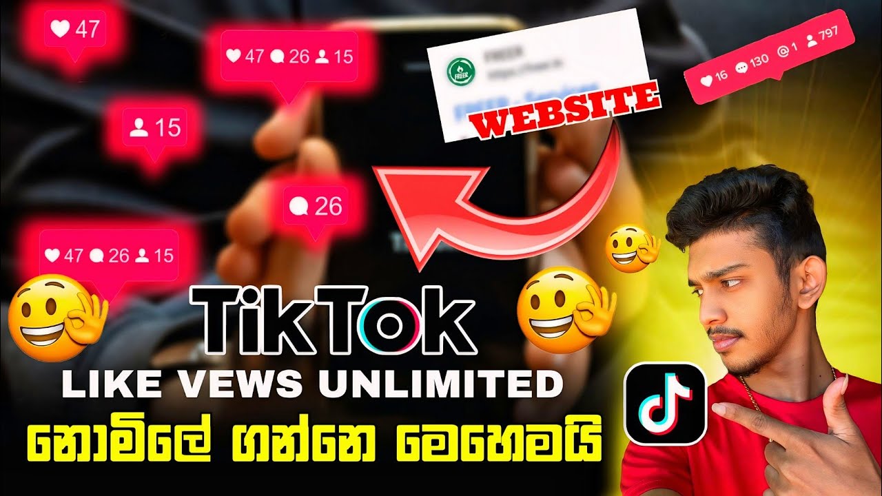 ඔයාගෙ TIK TOK VIDEOS වලට හිතේ හැටියට LIKE VEWS වැඩි කරගන්න සුපිරි TRICK එකක් මෙන්න 😍 | Tech With 6T6