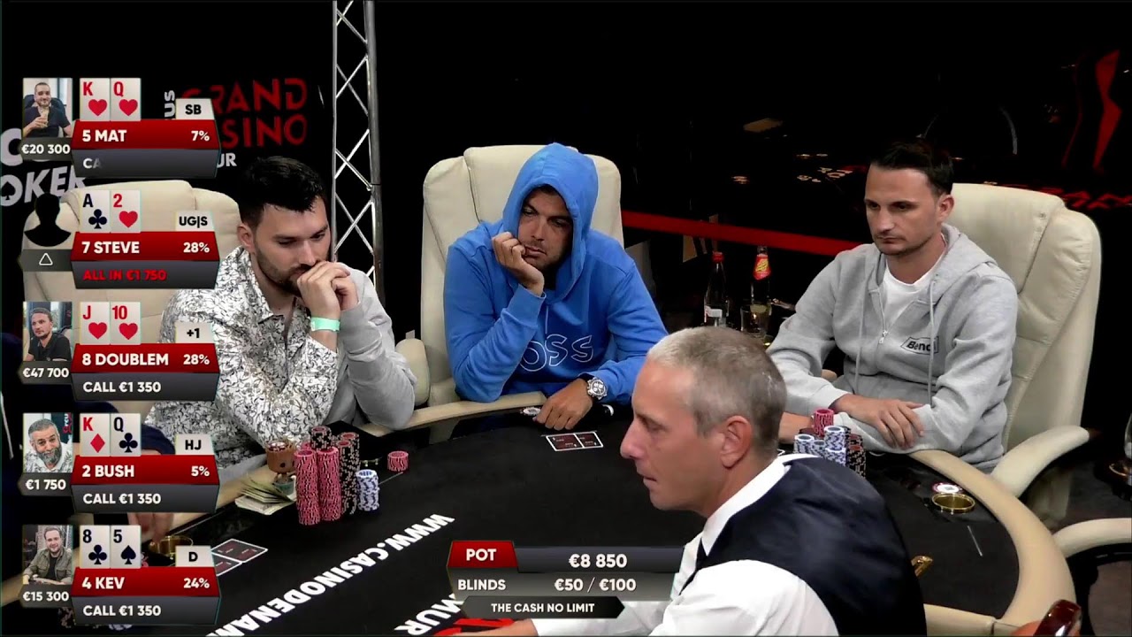 The Cash No Limit 50€/100€ 5000€ cave mini! Will Lion et Moundir aux commentaires