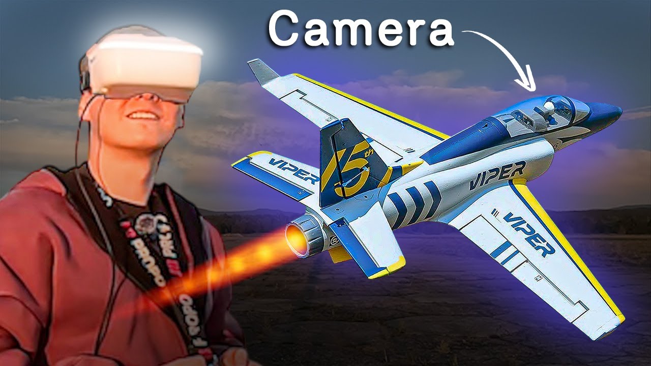 ПОЛЕТ ОТ ПЕРВОГО ЛИЦА НА РЕАКТИВНОМ САМОЛЕТЕ | FPV FMS VIPER V2