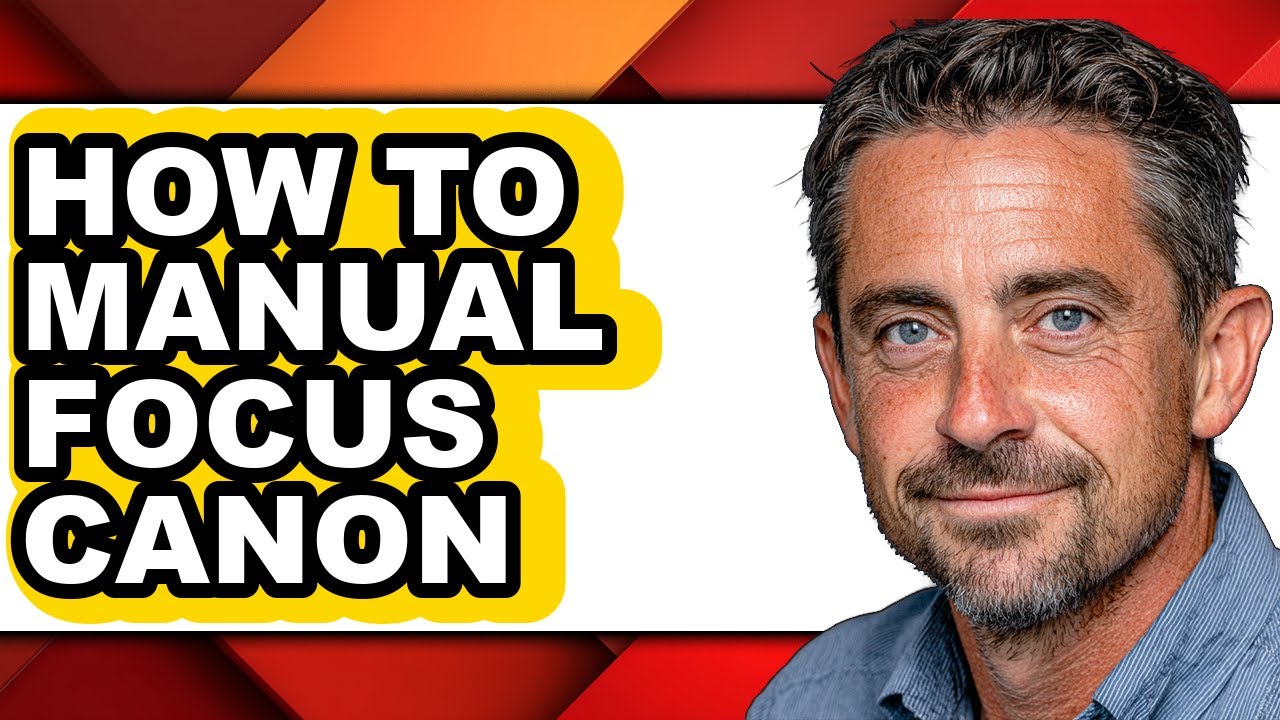 How to Manual Focus Canon (only Way)