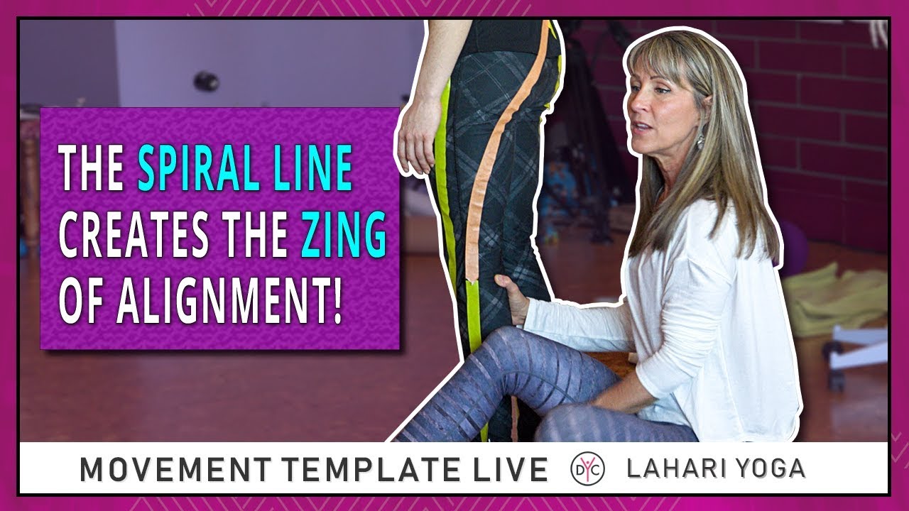 The Spiral Line Creates the Zing of Alignment | Movement Template Live