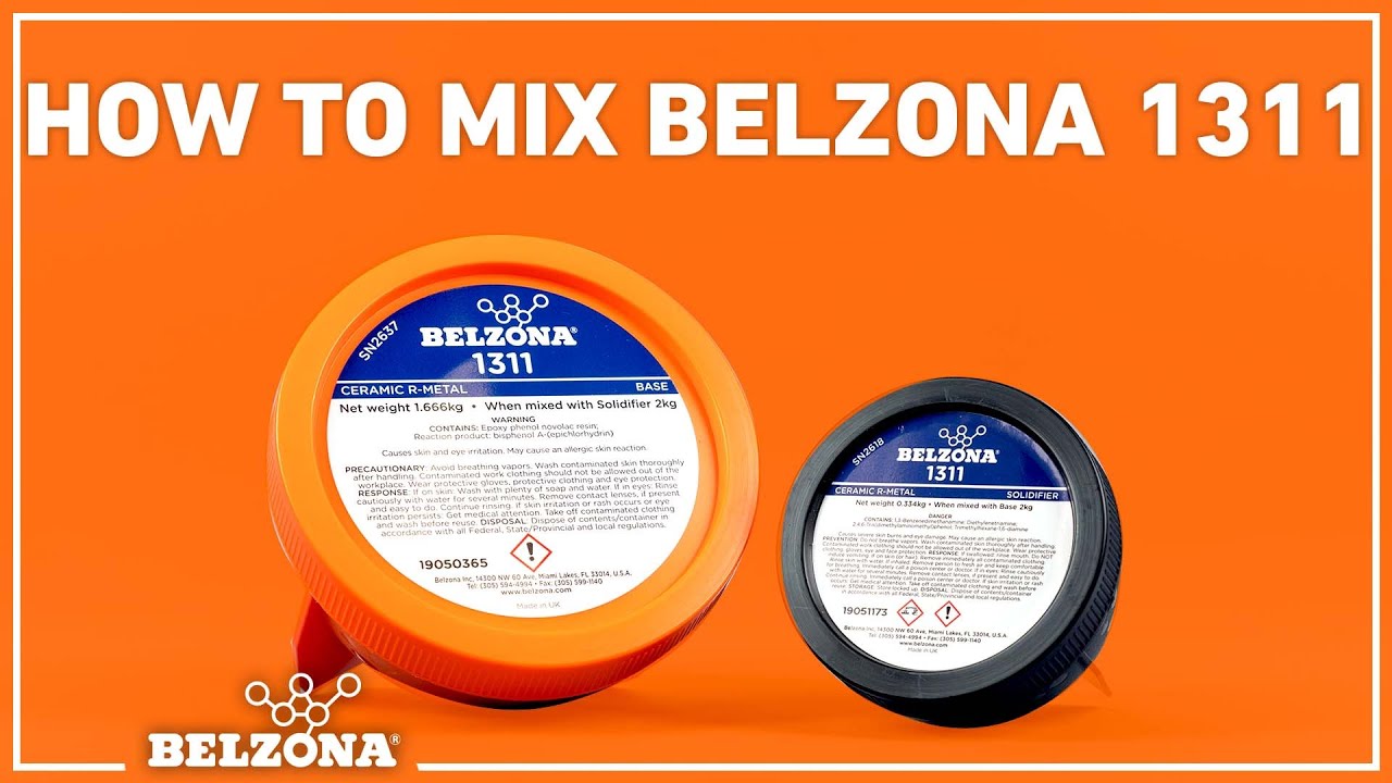How To Mix Belzona 1311 By Volume