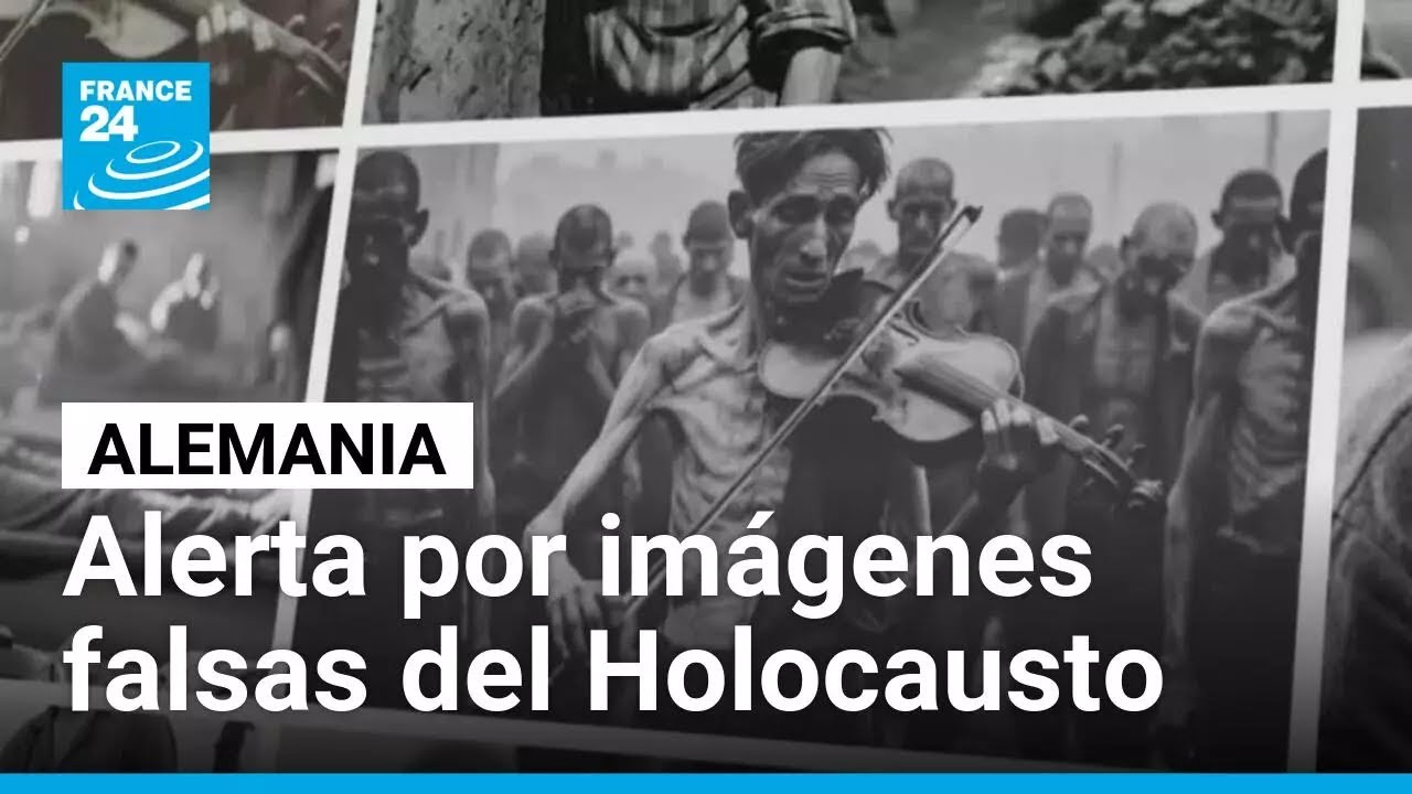 Imágenes falsas del Holocausto generadas con IA alarman a expertos en Berlín • FRANCE 24