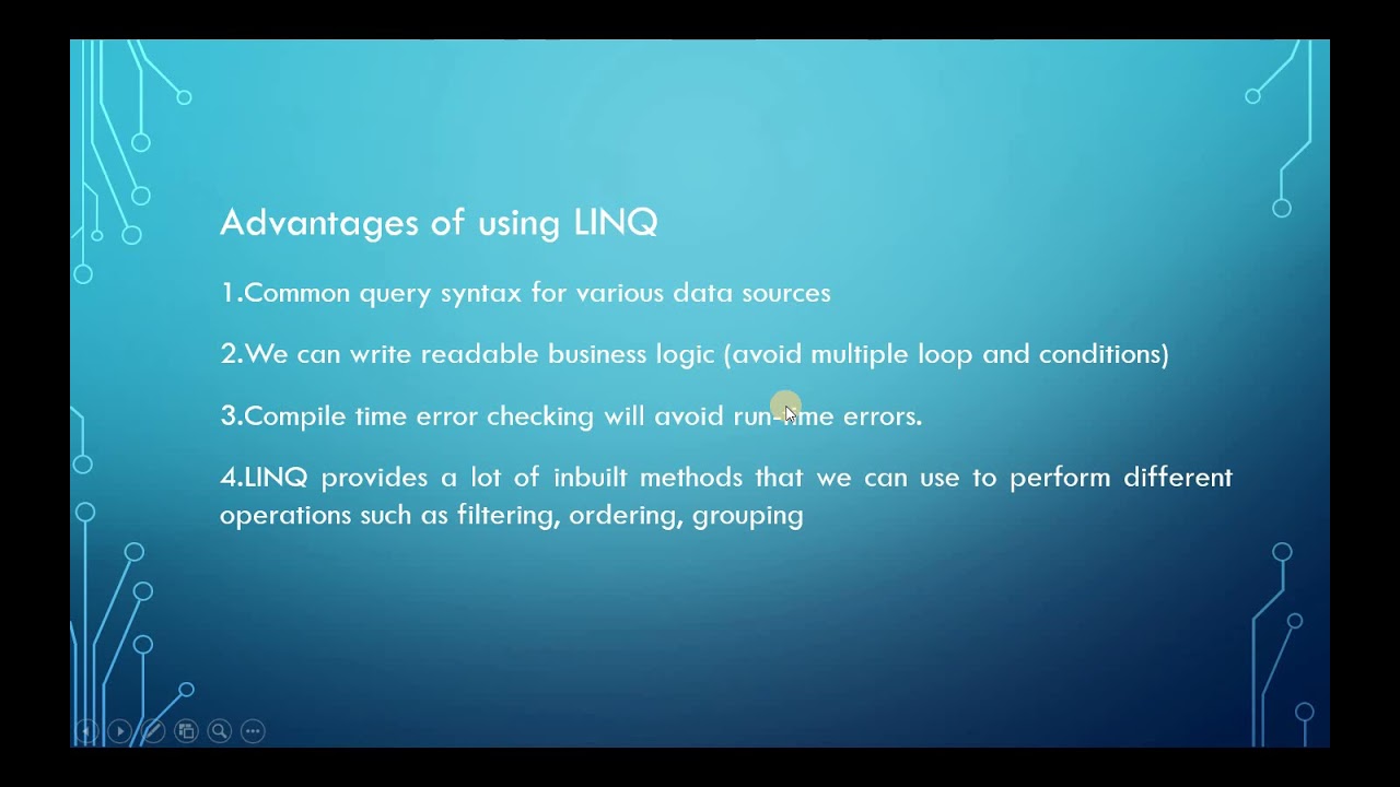 LINQ  - Tamil (Part – 1 - Introduction)