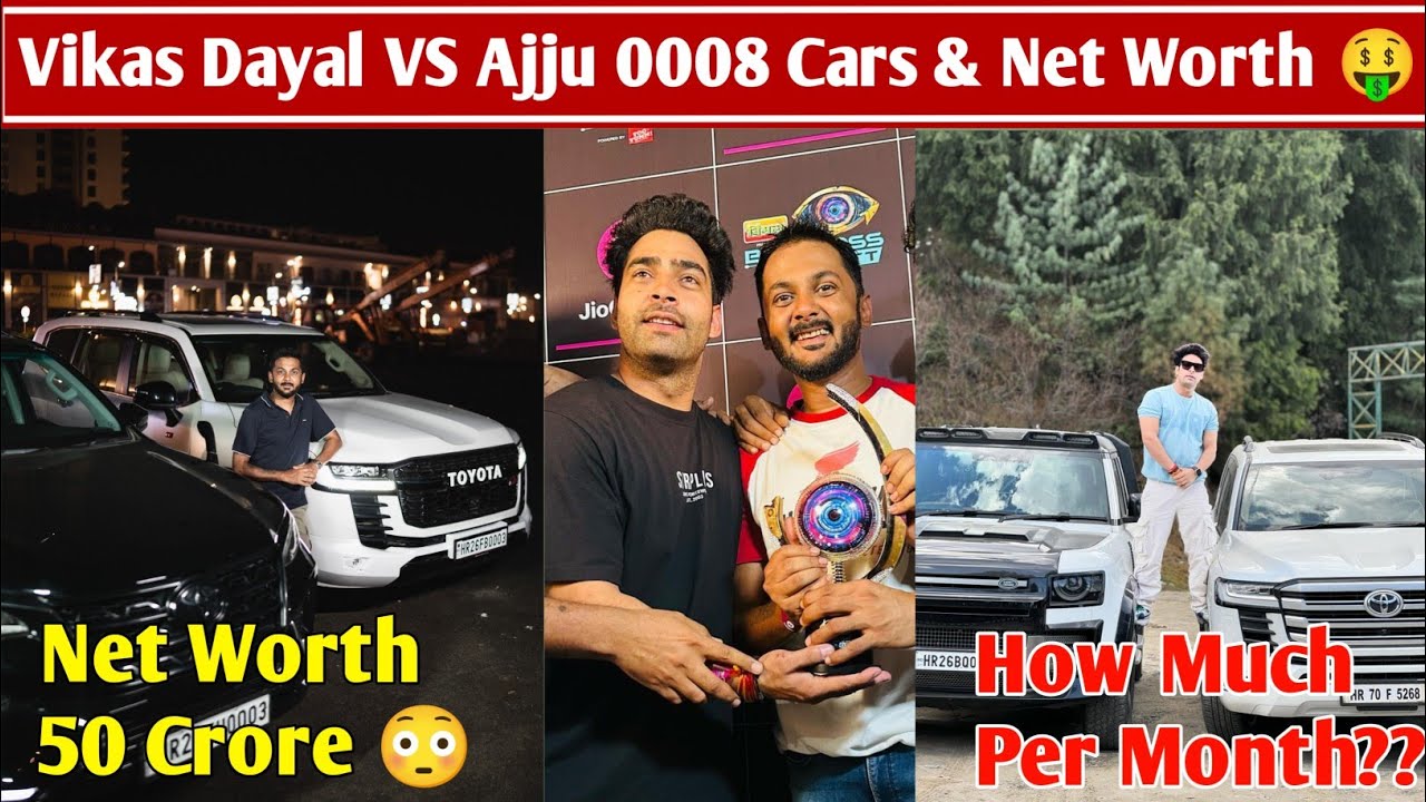 Vikas Dayal vs Ajju 0008 Car Collection Income & Net Worth | Ajju 0008 & Vikas Dayal Controversy