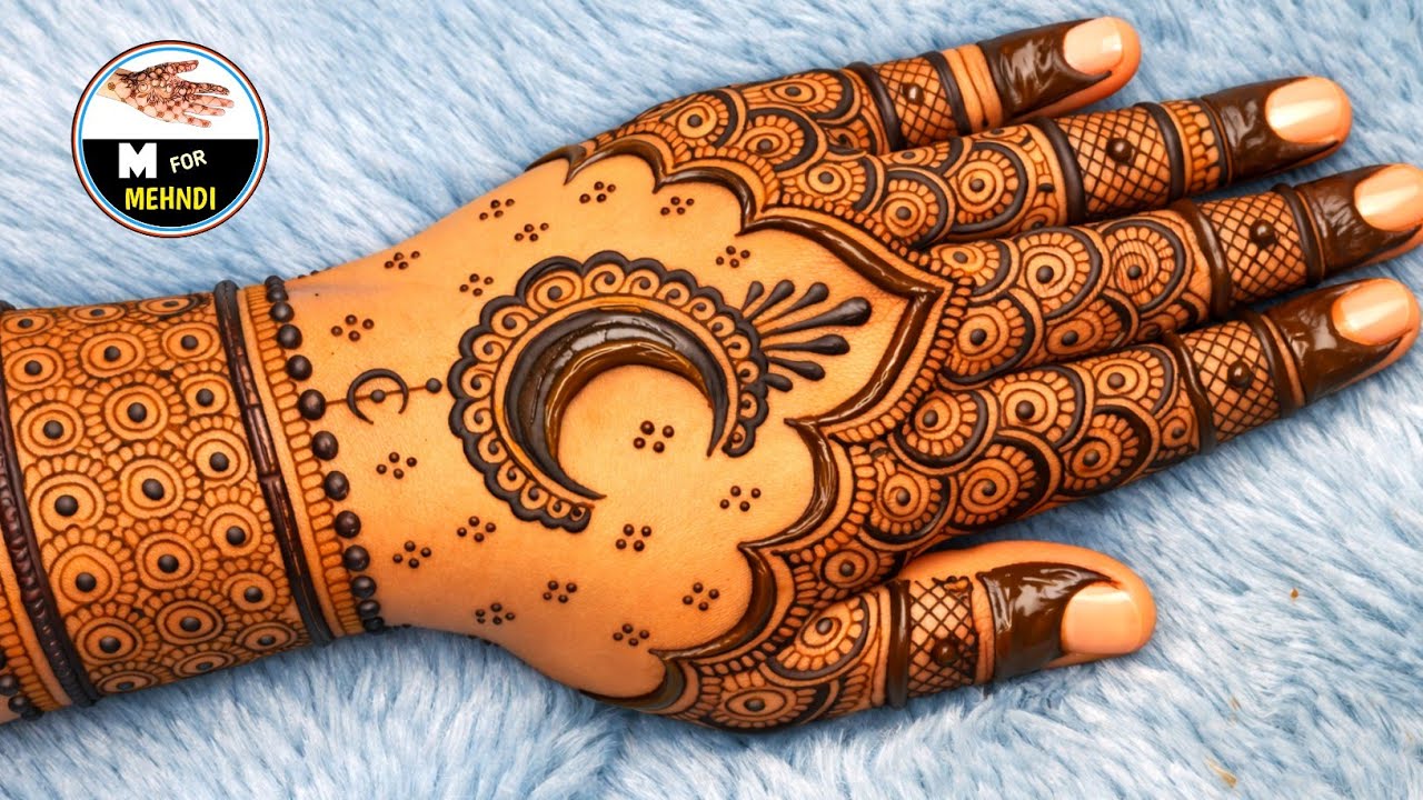2026 Eid Ramadan चाँद रात Special Moon 🌜Style Mehndi Design | Very Easy & Simple मेहंदी डिज़ाइन
