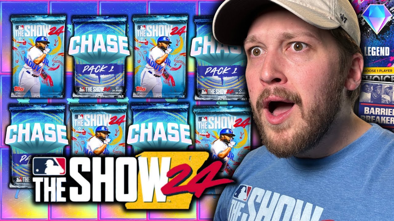 Я открыл более 500 наборов в MLB The Show 24...😅