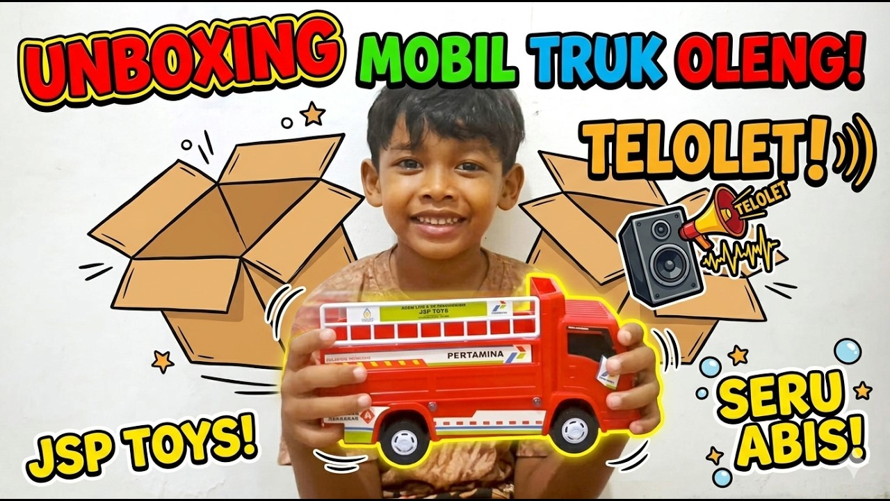 MOBIL TRUK OLENG TELOLET  | AZZAMY TV  #telolet #teloletbasuri #trukoleng