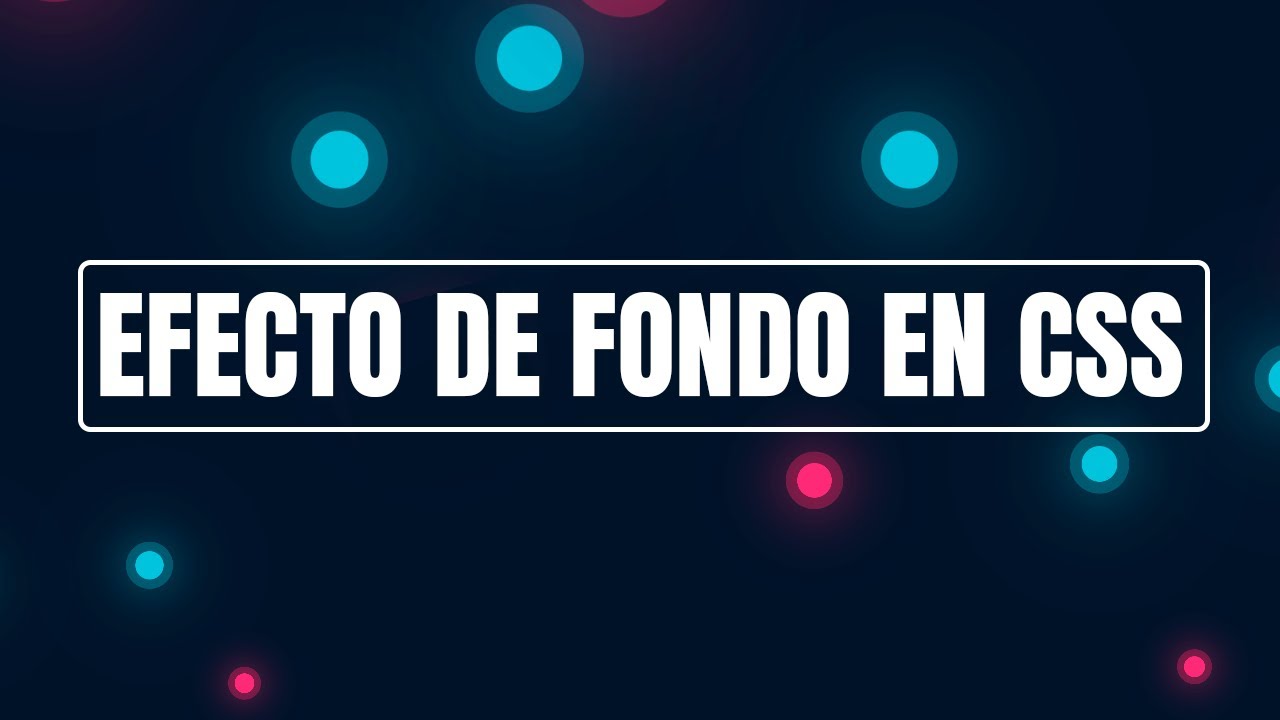 ✅ Dale Vida a tu Página Web con estas Partículas en Movimiento! (Fondo Animados - HTML & CSS)