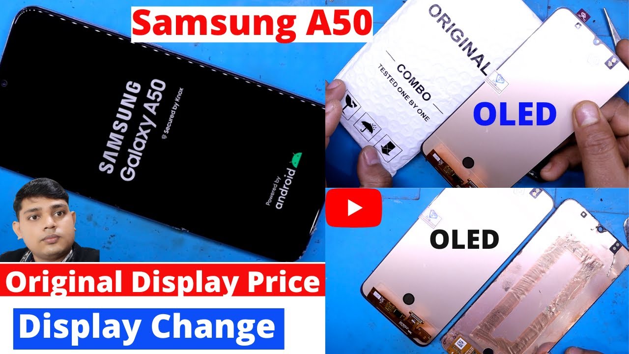 Samsung A50 Display Change // A50 Original Display Price //Samsung A50 LCD Change//A50 Screen Change