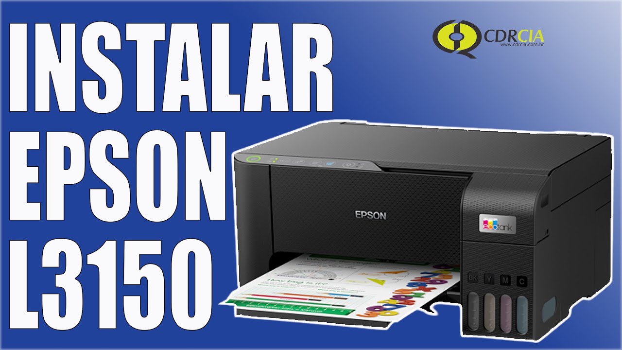 Veja Como é Fácil Instalar Epson L3150 no Computador, Instalar Epson, Instalar L3150 #epson #3150