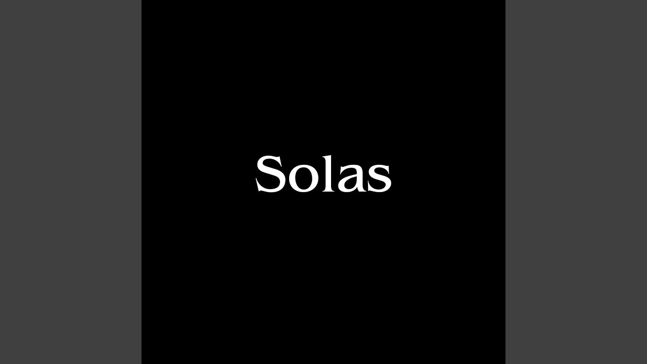 Solas (Piano Version)