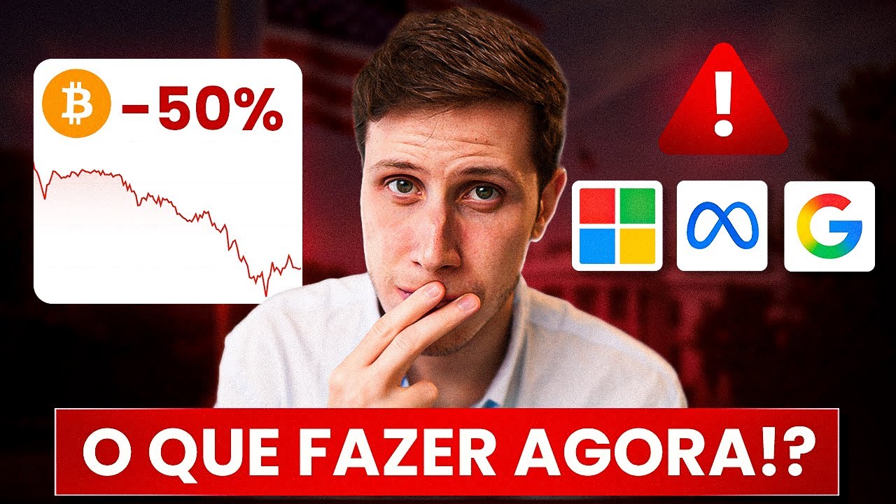 Bitcoin despenca 50%, Alerta na bolsa americana, Ouro e Prata em alta, Dólar a R$5,20 e muito mais…