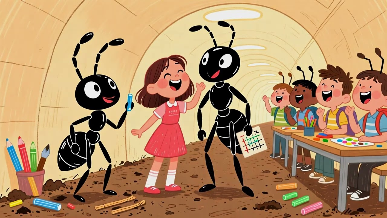 Ant School Adventures Under the Oak Tree