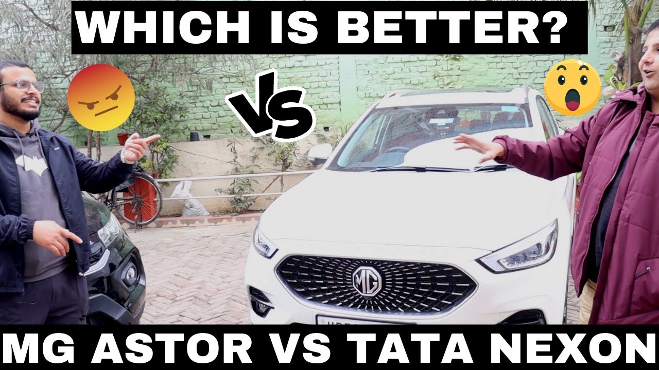 MG Astor 2023 Vs Tata Nexon 2023: Which Car Is The Best?🔥