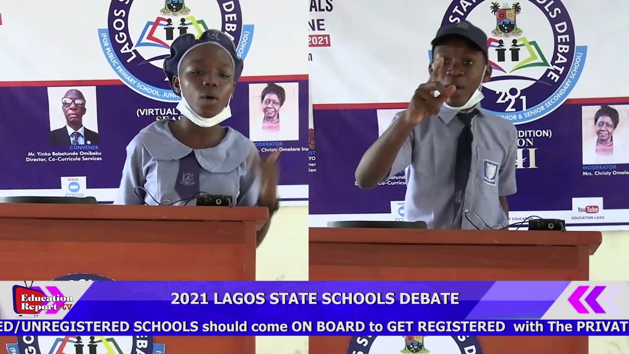 2021 LAGOS STATE SCHOOLS DEBATE