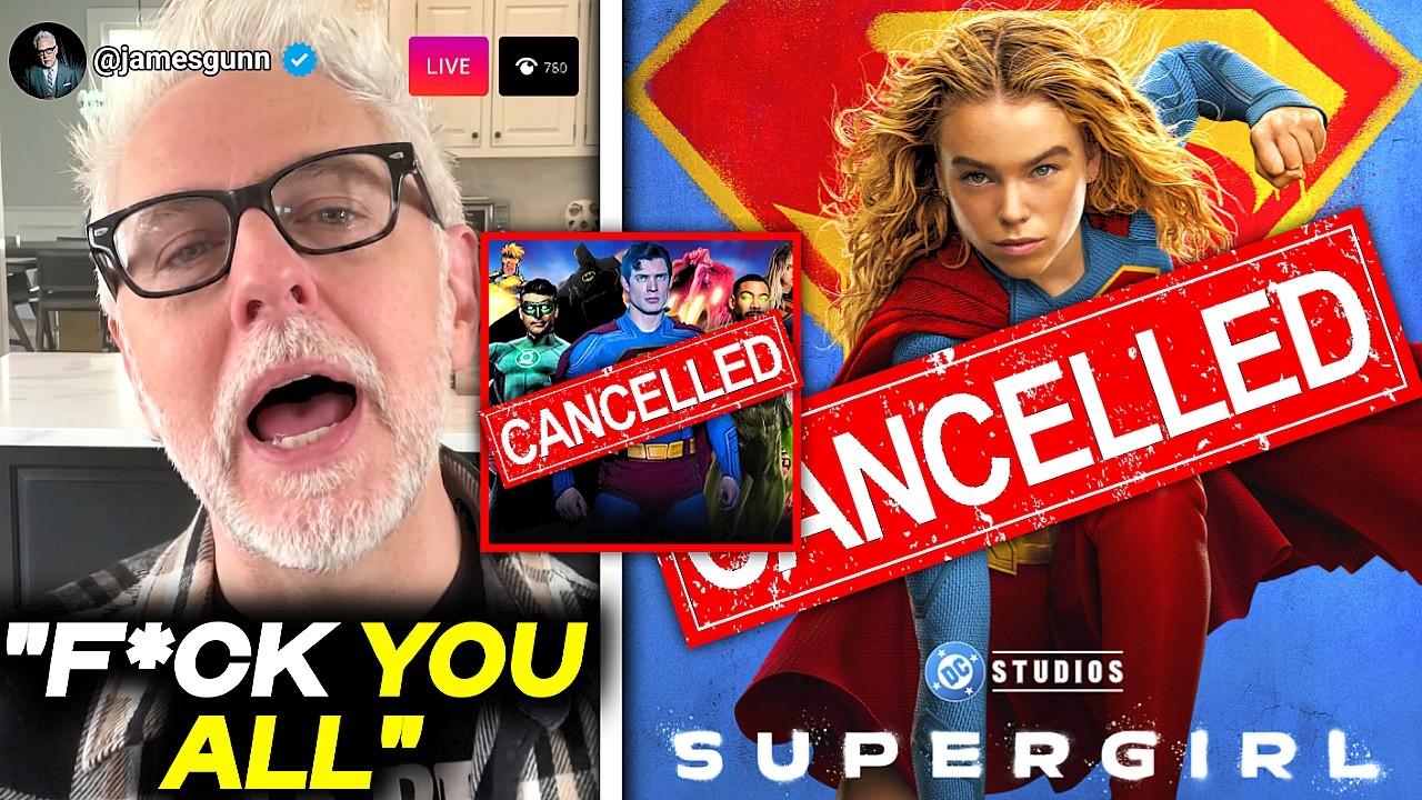 DCU Джеймса Ганна В БЕДЕ после оглушительного ПРОВАЛА &laquo;Супергёрл&raquo;!? Его УВОЛЯТ?