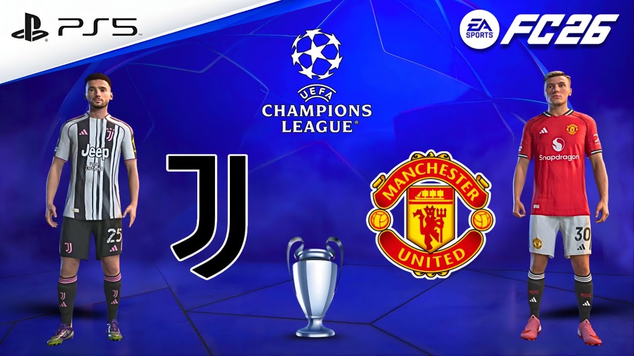FC 26 - Juventus vs Man United | UCL Final 2026 | Bruno Fernandes vs Kenan Yıldız Epic Showdown